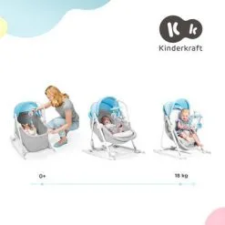 Kinderkraft Unimo Up 5-in-1 Vippestol, Light Blue -jollyroom Salgsbutikk KBUNIMUPBLU0000 3420 4g