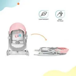 Kinderkraft Unimo Up 5-in-1 Vippestol, Pink -jollyroom Salgsbutikk KBUNIMUPPNK0000 3420 4i