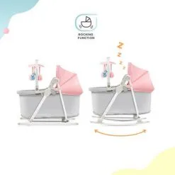 Kinderkraft Unimo Up 5-in-1 Vippestol, Pink -jollyroom Salgsbutikk KBUNIMUPPNK0000 3420 4j