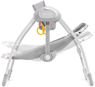 Kinderkraft Vippestol FLO, Pink 4 Kinderkraft Vippestol FLO, Pink - Bilde 4