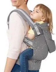 Kinderkraft Bæresele Huggy Stars -jollyroom Salgsbutikk KKNHUGGGRY0000 3420 4b