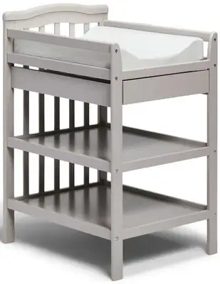 JLY Dream Stellebord Med Oppbevaring, Warm Grey 2 JLY Dream Stellebord Med Oppbevaring, Warm Grey - Bilde 2