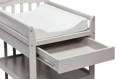 JLY Dream Stellebord Med Oppbevaring, Warm Grey 3 JLY Dream Stellebord Med Oppbevaring, Warm Grey - Bilde 3