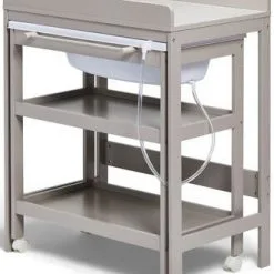 JLY Dream Stellebord Med Uttrekkbar Badebalje, Warm Grey 18 JLY Dream Stellebord Med Uttrekkbar Badebalje, Warm Grey -jollyroom Salgsbutikk KM418 406C 2202 1