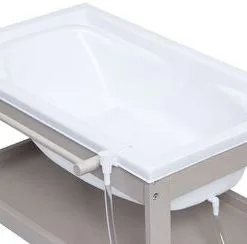 JLY Dream Stellebord Med Uttrekkbar Badebalje, Warm Grey 24 JLY Dream Stellebord Med Uttrekkbar Badebalje, Warm Grey -jollyroom Salgsbutikk KM418 406C 2202 4f