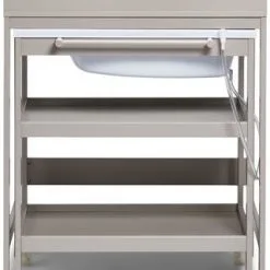 JLY Dream Stellebord Med Uttrekkbar Badebalje, Warm Grey 20 JLY Dream Stellebord Med Uttrekkbar Badebalje, Warm Grey -jollyroom Salgsbutikk KM418 406C 2202 4j