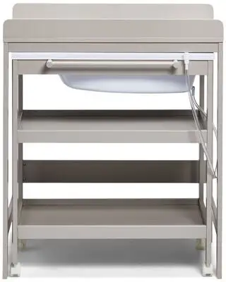 JLY Dream Stellebord Med Uttrekkbar Badebalje, Warm Grey 7 JLY Dream Stellebord Med Uttrekkbar Badebalje, Warm Grey - Bilde 7