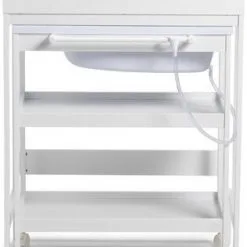 JLY Dream Stellebord Med Uttrekkbar Badebalje, Hvit 19 JLY Dream Stellebord Med Uttrekkbar Badebalje, Hvit -jollyroom Salgsbutikk KM418 WHITE 2202 4j