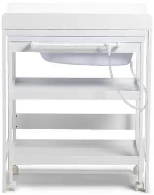 JLY Dream Stellebord Med Uttrekkbar Badebalje, Hvit 8 JLY Dream Stellebord Med Uttrekkbar Badebalje, Hvit - Bilde 8