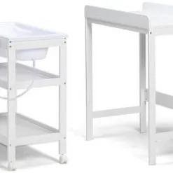 JLY Dream Stellebord Med Uttrekkbar Badebalje, Hvit 18 JLY Dream Stellebord Med Uttrekkbar Badebalje, Hvit -jollyroom Salgsbutikk KM418 WHITE 2202 4l