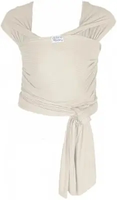 Aldoria Baby Aldoria Bambu Soft Bæresjal, Naturhvit 1 Aldoria Baby Aldoria Bambu Soft Bæresjal, Naturhvit