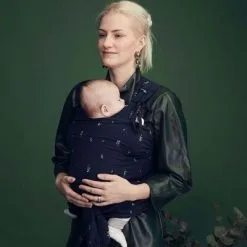Najell Wrap Bæresjal, Eucalyptus Navy Blue -jollyroom Salgsbutikk N01101701 2564 3a