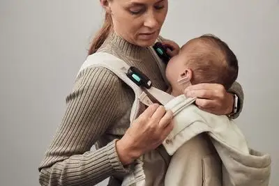 Najell All Seasons Værbeskyttelse For Bæresele, Morning Grey 7 Najell All Seasons Værbeskyttelse For Bæresele, Morning Grey - Bilde 7