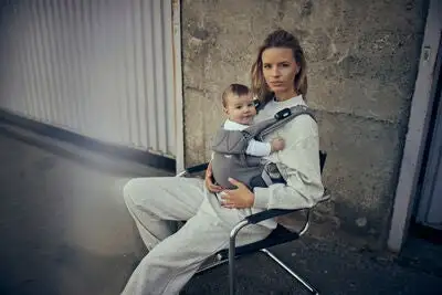 Najell Easy Soft Bæresele, Mercury Grey 2 Najell Easy Soft Bæresele, Mercury Grey - Bilde 2