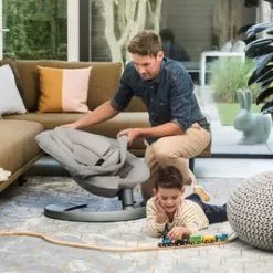 Nuna LEAF GROW Vippestol, Granite 26 Nuna LEAF GROW Vippestol, Granite -jollyroom Salgsbutikk SE10306GRNGL 3708 4a