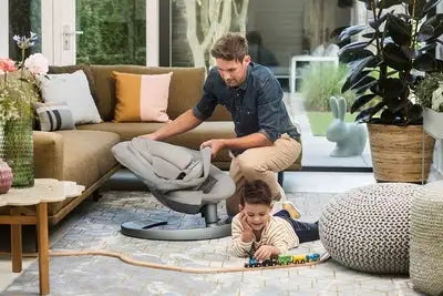 Nuna LEAF GROW Vippestol, Granite 10 Nuna LEAF GROW Vippestol, Granite - Bilde 10