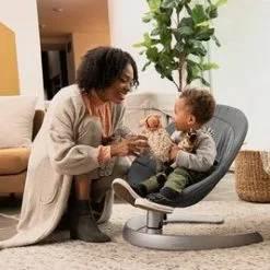 Nuna LEAF GROW Vippestol, Granite 25 Nuna LEAF GROW Vippestol, Granite -jollyroom Salgsbutikk SE10306GRNGL 3708 4b