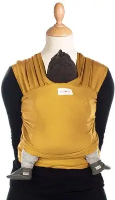 Babylonia Tricot-slen Eco Bæresjal, Amber Gold 1 Babylonia Tricot-slen Eco Bæresjal, Amber Gold